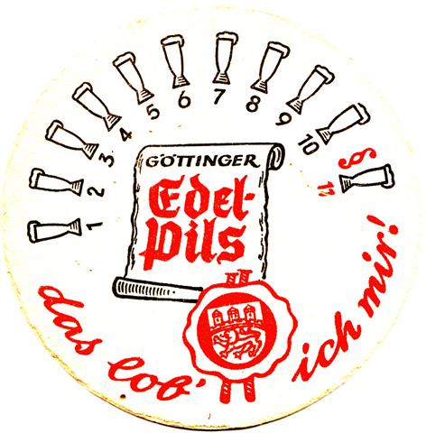 g�ttingen g�-ni g�ttinger das lob 3a (rund215-das lob-schwarzrot)